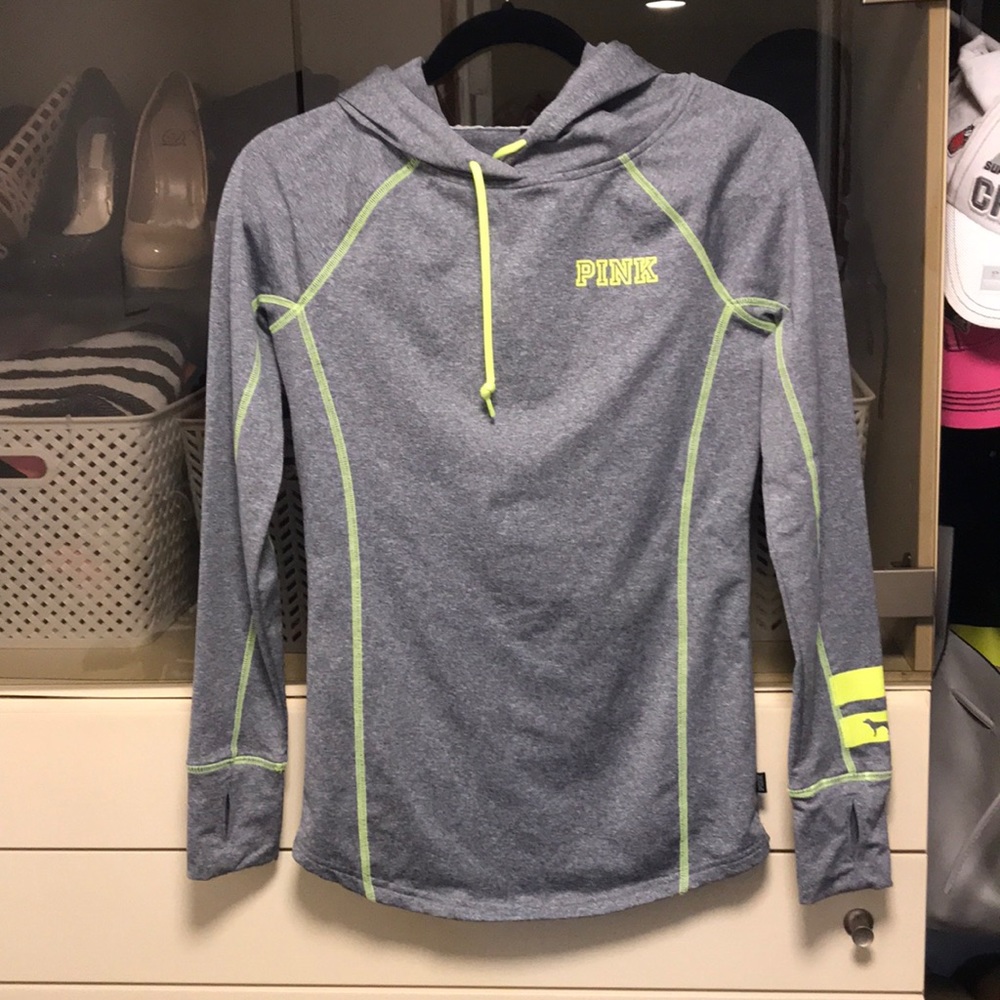 Gray VS PINK athletic sweatshirt